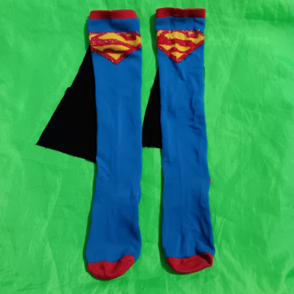 DC Comics Superman Blue and Red Casual Socks